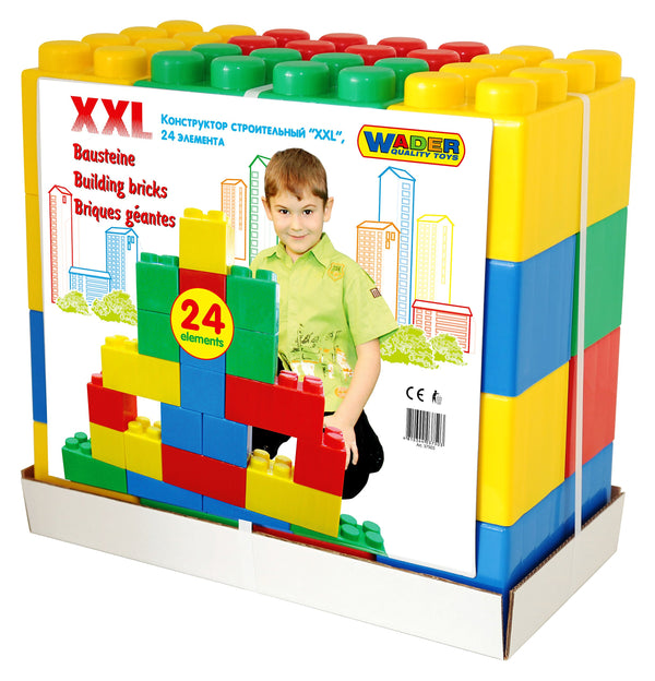 לגו ענק XXL 24 חלקים WADER